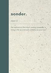 Sonder. beautiful hardback for sale  Delivered anywhere in UK