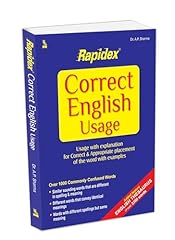 Rapidex correct english d'occasion  Livré partout en France