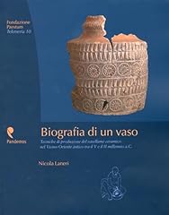 Biografia vaso. tecniche usato  Spedito ovunque in Italia 