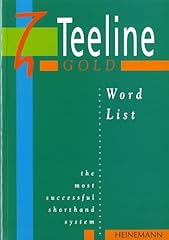 Teeline gold word for sale  Delivered anywhere in UK
