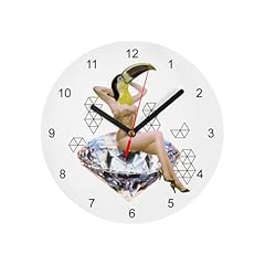 Glass wall clock for sale  Delivered anywhere in UK