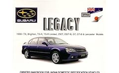 Subaru legacy owners for sale  Delivered anywhere in UK
