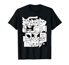 Geometric cat silhouette for sale  Delivered anywhere in USA 