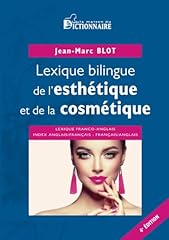 Lexique bilingue esthétique d'occasion  Livré partout en France