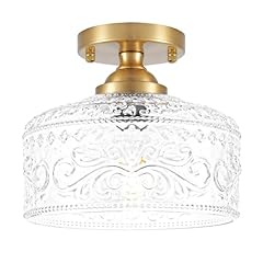 Gold semi flush for sale  Delivered anywhere in USA 