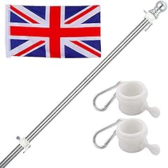 6ft flag pole for sale  Delivered anywhere in UK