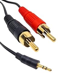 3.5mm 2rca cable for sale  Delivered anywhere in UK