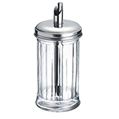 Westmark Germany 'New York' Glass Sugar Dispenser,, used for sale  Delivered anywhere in Canada