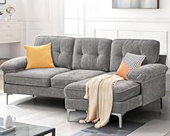 Grey sectional couch for sale  Delivered anywhere in USA 