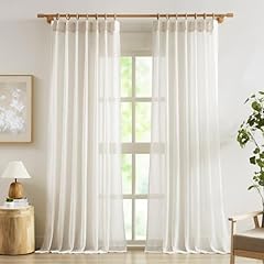 Fmfunctex linen sheer for sale  Delivered anywhere in USA 