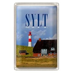 Blechschild sylt leuchtturm gebraucht kaufen  Wird an jeden Ort in Deutschland