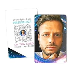 Card pvc personalizzate usato  Spedito ovunque in Italia 