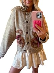 Women button cardigan for sale  Delivered anywhere in USA 