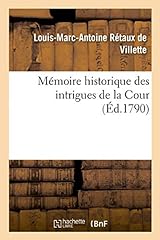 Mémoire historique intrigues d'occasion  Livré partout en France
