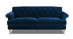 Rokoko sofa blue for sale  Delivered anywhere in UK