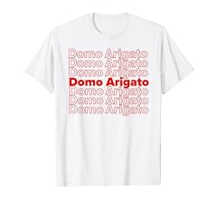 Japanese thank shirt for sale  Delivered anywhere in USA 