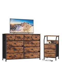 Furnulem dresser nightstand for sale  Delivered anywhere in USA 