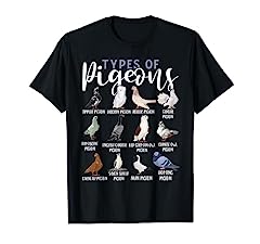 Types pigeons shirt for sale  Delivered anywhere in UK