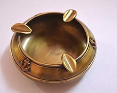 Handcarved round brass for sale  Delivered anywhere in USA 