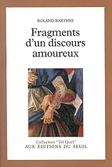 Fragments discours amoureux d'occasion  Livré partout en Belgiqu