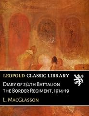 Diary 4th battalion for sale  Delivered anywhere in UK