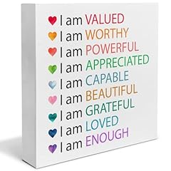 Positive affirmations wall for sale  Delivered anywhere in USA 