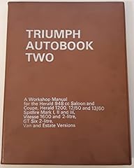 Triumph autobook two for sale  Delivered anywhere in UK