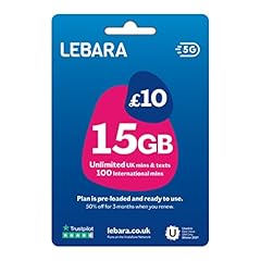 Lebara pay sim for sale  Delivered anywhere in UK