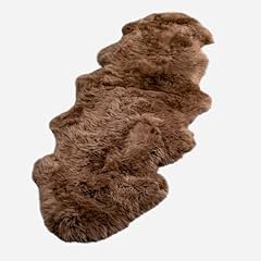 Woolous brown sheepskin for sale  Delivered anywhere in UK