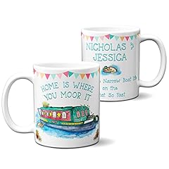 Kraftygifts personalised canal for sale  Delivered anywhere in UK