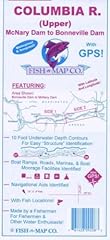 Fish map columbia for sale  Delivered anywhere in USA 