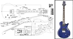 Plan of PRS Singlecut Single-Cutaway Electric Guitar for sale  Delivered anywhere in Canada