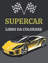Supercar libro colorare usato  Spedito ovunque in Italia 