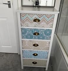 Shabby chic tallboy for sale  Delivered anywhere in UK