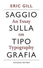 Saggio sulla tipografia usato  Spedito ovunque in Italia 