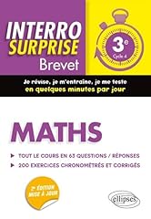 Maths cycle brevet d'occasion  Livré partout en Belgiqu