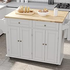 Rolling kitchen island for sale  Delivered anywhere in USA 