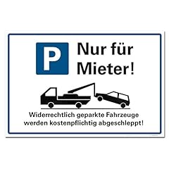 Mieter parkplatz halteverbot gebraucht kaufen  Wird an jeden Ort in Deutschland