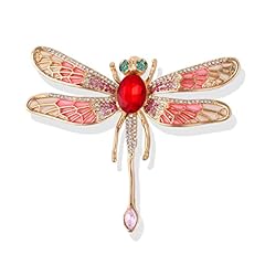 Rhinestone dragonfly brooch for sale  Delivered anywhere in UK