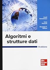 Algoritmi strutture dati usato  Spedito ovunque in Italia 