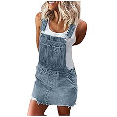 Latzkleid damen jeans gebraucht kaufen  Wird an jeden Ort in Deutschland