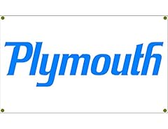 Plymouth garage banner for sale  Delivered anywhere in USA 