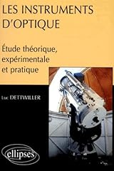 Instruments optique. etude d'occasion  Livré partout en France