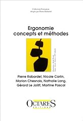 Ergonomie concepts méthodes d'occasion  Livré partout en France