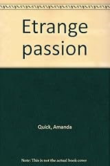 Etrange passion d'occasion  Livré partout en France