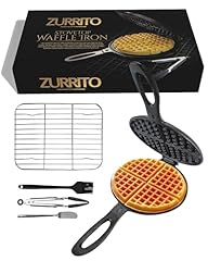 Cast iron waffle for sale  Delivered anywhere in USA 