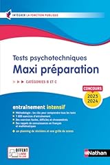 Tests psychotechniques maxi d'occasion  Livré partout en France