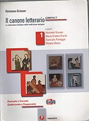 Canone letterario compact. usato  Spedito ovunque in Italia 