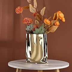 Gold vases decor for sale  Delivered anywhere in USA 