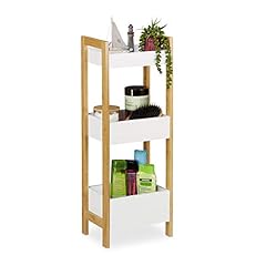 Relaxdays scaffale bagno usato  Spedito ovunque in Italia 